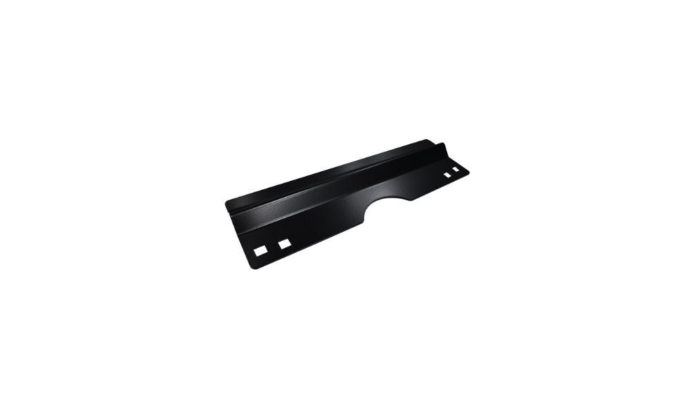 BDS Blocker Plate for EU/EV Entrance Set Zinc Plated Black Powdercoated