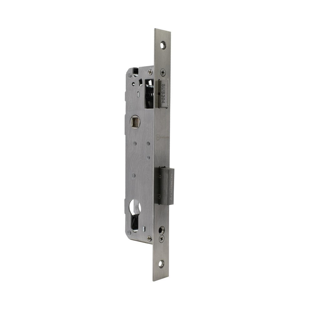 McGrath Euro Mortice Lock, 30mm Backset with 85mm Pitch, 8mm Spindle Hub, 240mm Face Plate, Suits A210, A231, A236 Locks