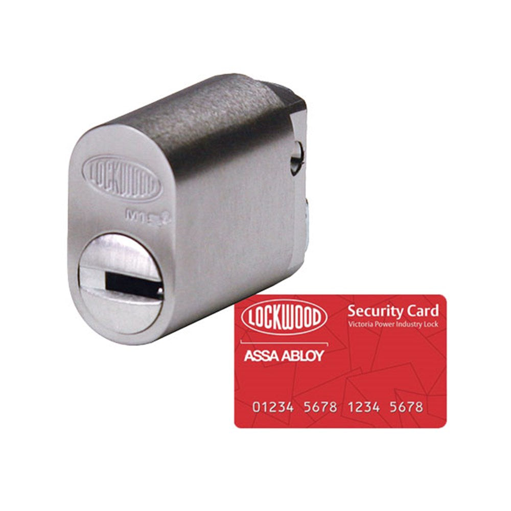 Lockwood Victorian Power Industry Lock - LOCKWOOD VPIL 570 MT5 CYL SC 570PI2MT5 XSC KD (1xKey 1xCard)