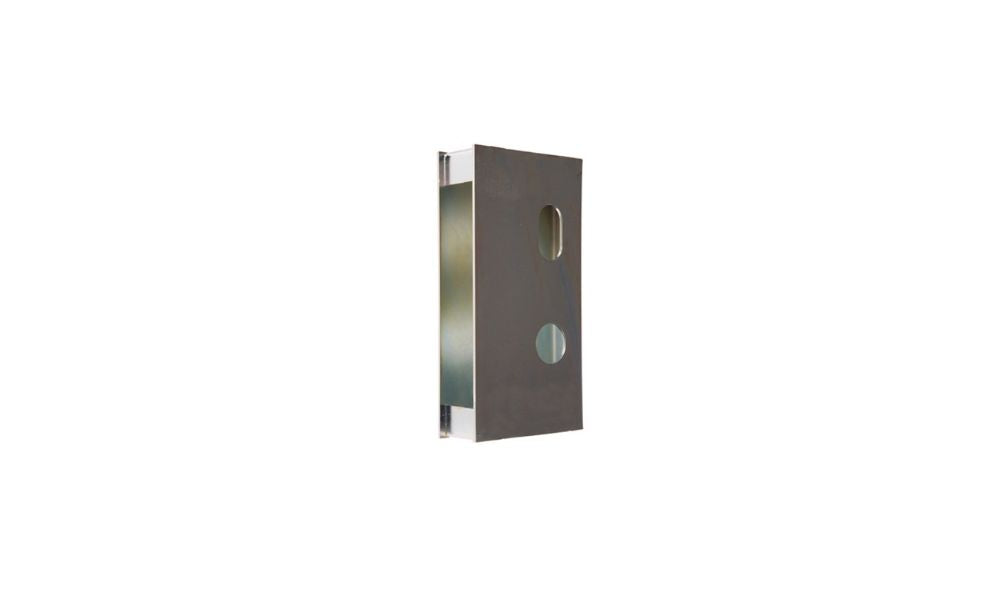 BDS Lock Box to suit Lockwood 3572 Cylinder & Spindle 40mm Wide Gate LB2A - 60mm Backset